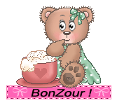 Gif animé bonzour